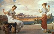 Lord Frederic Leighton Winding the Skein Spain oil painting reproduction